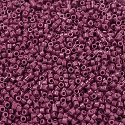 (DB2355) Duracoat Opaque Dyed Plum Berry MIYUKI Delica Beads, Cylinder, Japanese Seed Beads, 11/0, (DB2355) Duracoat Opaque Dyed Plum Berry, 1.3x1.6mm, Hole: 0.8mm, about 20000pcs/bag, 100g/bag