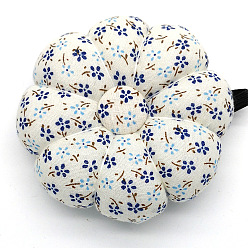 Разноцветный Ремешок на запястье с цветочным узором, подушечки для булавок, подушки для булавок в форме тыквы, для принадлежностей для вышивания крестиком, красочный, 90 мм