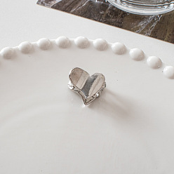 Сердце Заколки для волос из цинкового сплава, для женщин девушек, сердце, 18 мм