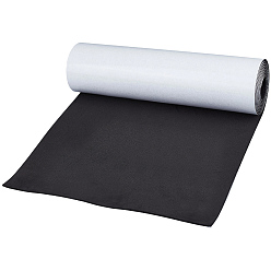 Черный 1 рулон самоклеящейся пены EVA, для художественных принадлежностей, бумага для скрапбукинга, косплей, Хэллоуин, ремесла пены, чёрные, 2000x300x2 мм