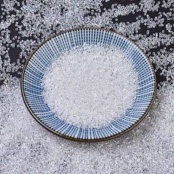 (DB0051) Хрустальный AB Бусины miyuki delica, цилиндр, японский бисер, 11/0, (дБ 0051) кристалл аб, 1.3x1.6 мм, отверстия: 0.8 мм, около 10000 шт / мешок, 50 г / мешок