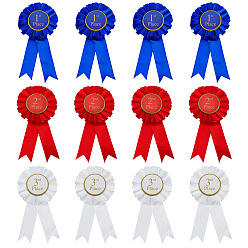 (52) Непрозрачная лаванда 3шт. ткани 1первый 2второй 3третий набор наградных лент для класса, соревнования и спортивные мероприятия, разноцветные, 167x78 мм