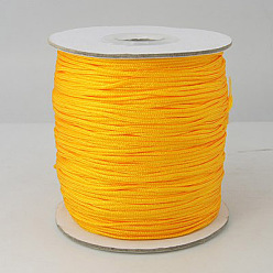 Желтый Нейлоновая нить, круглые, желтые, 2 мм диаметром, около 71.08 ярдов (65 м) / рулон