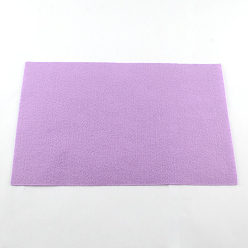 Plum Non Woven Fabric Embroidery Needle Felt for DIY Crafts, Square, Plum, 298~300x298~300x1mm, about 50pcs/bag