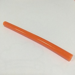 Tomato Hot Melt Plastic Glue Sticks, Use for Glue Gun, Tomato, 100x7mm, about 240pcs/1000g