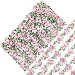 чертополох Полиэфирная лента, цветочный узор, плоский, аксессуары для одежды, чертополох, 3/4 дюйм (18x1.5 мм)