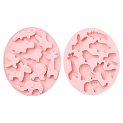Ярко-Розовый Силиконовые формы, формы помады, формы для литья смолы, для шоколада, конфеты, изготовление изделий из уф-смолы и эпоксидной смолы, животная тема