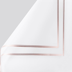 Белый Пномпень желейная пленка матовая пластиковая бумага оберточная бумага для цветов, полупрозрачная водостойкая бумага для цветочных букетов, diy crafts, белые, 580x580 мм