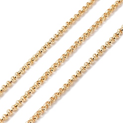 Real 14K Gold Filled Цепи ролло из желтого золота, пайки, real 14 k золото заполнено, ссылка: 2x1 mm