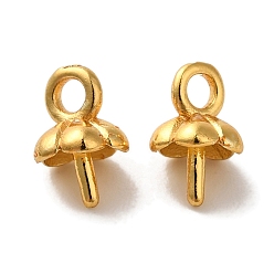 Золотой Медные залоги, долговечный, без кадмия и без свинца, золотые, 7x4.5 мм, отверстие : 1.5 мм, штифты : 0.7 мм