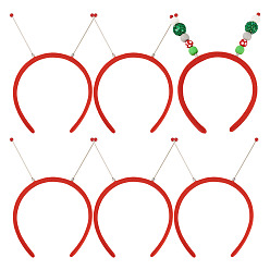 Малиновый Тканевые и пластиковые резинки для волос, аксессуары для волос для женщин и девочек, малиновый, 210x120x14 мм, внутренний диаметр: 105 мм