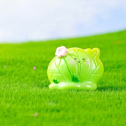 Зеленый газон Смоляной куст мини-модель дисплей украшения, аксессуары для микроландшафта, притворяясь опорными украшениями, зеленый газон, 25x30 мм