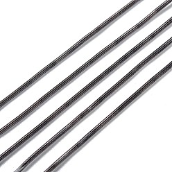 Гейнсборо Французская проволока каркасная проволока, гибкий круглый медный провод, металлизированная нить для вышивания и изготовления украшений, светло-серые, 18 калибр (1 мм), 10 г / мешок