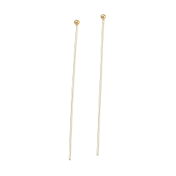 Real 14K Gold Filled 1/20 14k позолоченные булавки с шаровидной головкой, real 14 k золото заполнено, 25 мм, Руководитель: 1 mm, 28 датчик