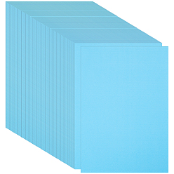 Deep Sky Blue Rectangle Cardstock Paper, Craft Paper for Scrapbooking & DIY Projects, Deep Sky Blue, 297x210x0.3mm