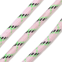 Lavender Polyester Round Braided Cord, for DIY Craft, Lavender, 6mm, about 2.19 Yards(2m)/pc