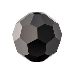 23980 Jet Хрустальные бусины preciosa®, чешский хрусталь, 451 19 602 круглый, 23980 струя, 3 мм, отверстие : 0.5 мм