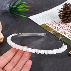 Белый Ленты для волос из гипса, аксессуары для волос для женщин и девочек, круглые, белые, 162x140 мм