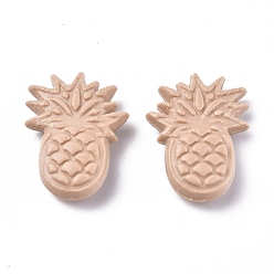 Светло-коричневый Частицы сургуча, для ретро печать печать, ананас, загар, 18x13x5 мм, около 45~59 шт / упаковка