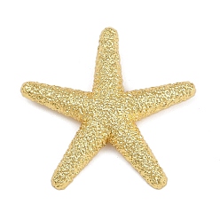 Настоящее золото 18K Латунные подвески, звезды прелести, стойки покрытие, без кадмия и без свинца, долговечный, реальный 18 k позолоченный, 38.5x41x6 мм, отверстие : 3.5x2.5 мм