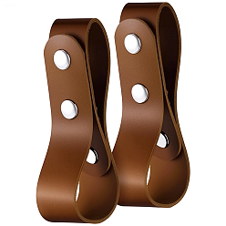 Седло Коричневый Кобура для кнута из искусственной кожи, для верховой езды, седло коричневый, 145x30x11 мм