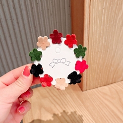 (52) Непрозрачная лаванда 10шт. смоляные заколки-коготки для волос, аксессуары для волос для женщин и девочек, разноцветные, 17 мм