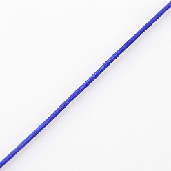 Синий Упругие круглые Бисероплетение шнуры нейлоновые нити, синие, 1.2 мм, около 50 ярдов / рулон (150 футов / рулон)