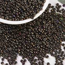 (RR458) Metallic Brown Iris MIYUKI Round Rocailles Beads, Japanese Seed Beads, 8/0, (RR458) Metallic Brown Iris, 8/0, 3mm, Hole: 1mm, about 422~455pcs/bottle, 10g/bottle
1mm