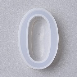 Letter O Силиконовые формы, формы для литья смолы, для уф-смолы, изготовление ювелирных изделий из эпоксидной смолы, буквы, letter.o, 4.2x2.7x1.1 см