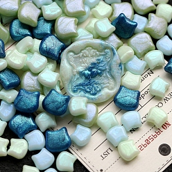 Темный Морско-зеленый 150 шт. Частицы сургуча, для ретро печать печать, голова кошки , темно-зеленый, 10 мм