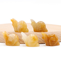 Топаз Нефрит Резные фигурки целебных улиток из натурального топаза и нефрита, Украшения из камня с энергией Рейки, 18x26 мм