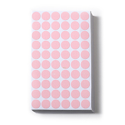 Pink Точечные клейкие бумажные наклейки, для скрапбукинга, дневник, планировщик, конверт и блокноты, круглые, розовые, 15 мм, 60шт / лист, 68 простыни / мешок, 4080 шт / пакет