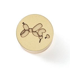 Bowknot Сургучная печать латунная головка штампа, для сургучной печати, бантом, 15x15 мм, отверстие : 7 мм