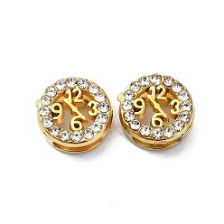 Слово Ионное покрытие (ip) 304 подвески из нержавеющей стали, со стразами, реальный 18 k позолоченный, слово, 10.5x5 мм, отверстие : 2.2x6.5 мм