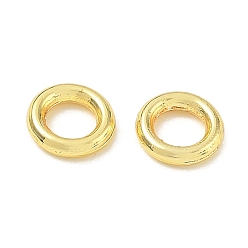 Golden Legierung geschlossen Ringe springen, runde Ringe, langlebig überzogen, Gestell, golden, 7.5x1.5 mm, Innendurchmesser: 4.5 mm