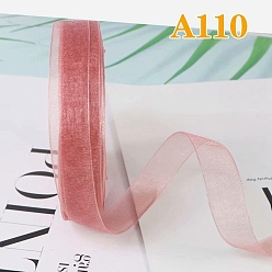 Лосось Ленты из полиэстера с рюшами, для банта, орнамент одежды, salmon, 5/8 дюйм (15 мм), около 40.46 ярдов (37 м) / рулон