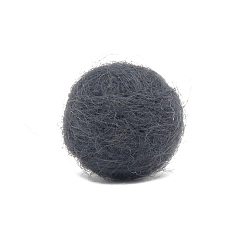 Серый Шерстяные войлочные шарики, Pom Pom шары, для декоративных украшений diy, серые, 20 мм