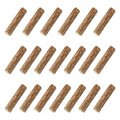Camel 40Pcs Column Wood, Craft Sticks, for DIY Accessories, Camel, 5.1x1.2cm