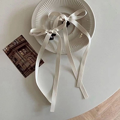 Желтая Старая Ткань  Банты-ленты пластиковые заколки-коготь для волос, старое кружево, 210 мм