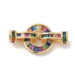 Настоящее золото 18K Латунь раз по сравнению с застежками, без кадмия, без никеля и без свинца, со стеклом, реальный 18 k позолоченный, 29 мм, отверстие : 5.5 мм