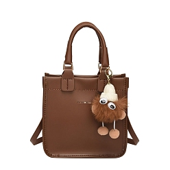 Кокосово-Коричневый Наборы сумок через плечо своими руками, включая материалы для сумки из искусственной кожи и молнию, кокосового коричневый, 210x200x100 мм