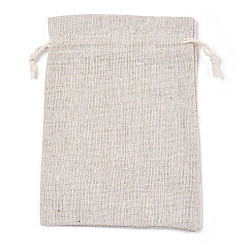 Желтая Старая Ткань  Мешочки из хлопчатобумажной ткани, подарочные пакеты саше, муслиновый пакетик многоразовый чайный пакетик, прямоугольные, старое кружево, 18x13 см