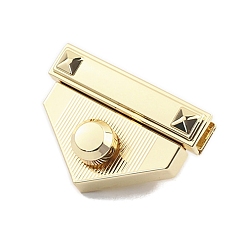 Золотой Замки для кошельков из сплава, принадлежности для изготовления женских сумок, треугольные, золотые, 4.4x3.1 см