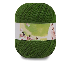 Dunkelgrau Strickgarn aus Acrylfaser aus Milchbaumwolle, 6 -ähnliches Häkelgarn, Lochnadelgarn, dunkelgrau, 2 mm
