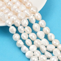 Льняное Полотно Нити из натурального культивированного пресноводного жемчуга, двух сторон полированной, класс 5а+, белье, 12~15 мм, отверстие : 0.6 мм, около 30~32 шт / нитка, 14.88~15.08 дюйм (37.8~38.3 см)