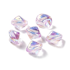 Сливовый Акриловые бусины, имитация барокко под жемчуг, nuggest, слива, 12x10.5x10.5 мм, отверстие : 1.3 мм
