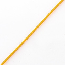 Оранжевый Упругие круглые Бисероплетение шнуры нейлоновые нити, оранжевые, 1.2 мм, около 50 ярдов / рулон (150 футов / рулон)
