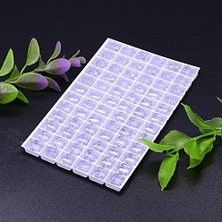 Violet Faceted Cube Imitation Austrian Crystal Bead Strands, Grade AAA, Violet, 6x6mm, Hole: 0.7~0.9mm, about 68pcs/strand, 15.7 inch