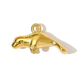 Настоящее золото 18K 304 подвески из нержавеющей стали, амулеты-печати, ионное покрытие (ip), реальный 18 k позолоченный, 19x10 мм