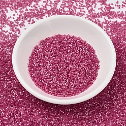 (DB1807) Dyed Rose Silk Satin MIYUKI Delica Beads, Cylinder, Japanese Seed Beads, 11/0, (DB1807) Dyed Rose Silk Satin, 1.3x1.6mm, Hole: 0.8mm, about 20000pcs/bag, 100g/bag